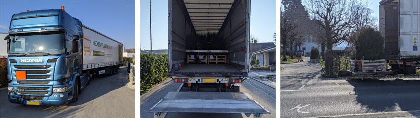 Livraison par camion